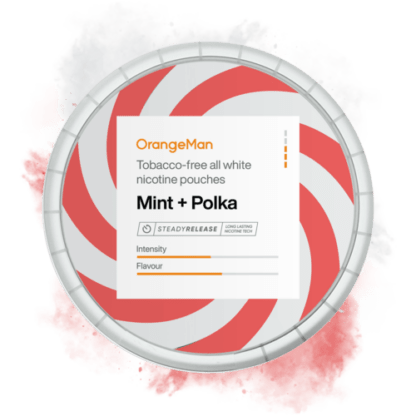 OrangeMan Mint Polka