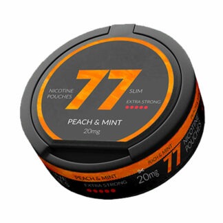 77 Peach & Mint Extra Strong All White Slim Portion