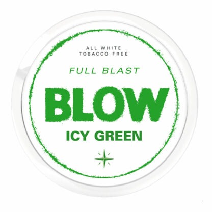 Blow Icy Green All White Slim Portion