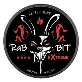 RABBIT PEPPER MINT X-Strong All White Slim Portion
