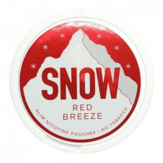 SNOW Red Breeze Strong All White Slim Portion