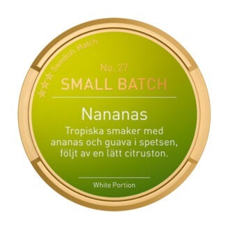 Small Batch No. 27 Nananas White Portion