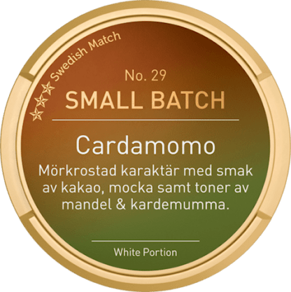 Small Batch No. 29 Cardamomo
