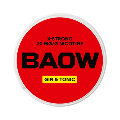 BAOW gin & tonic